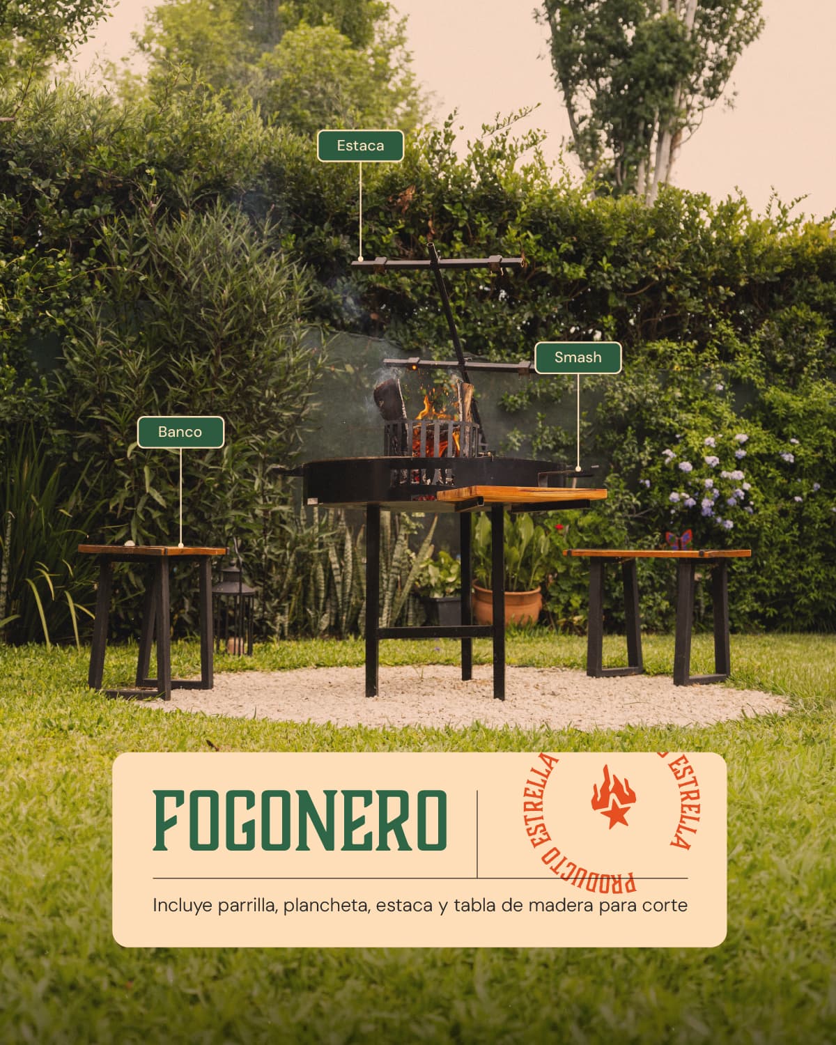 Foglar — fogoneros y parrillas artesanales hechos en Paraná, Entre Ríos
